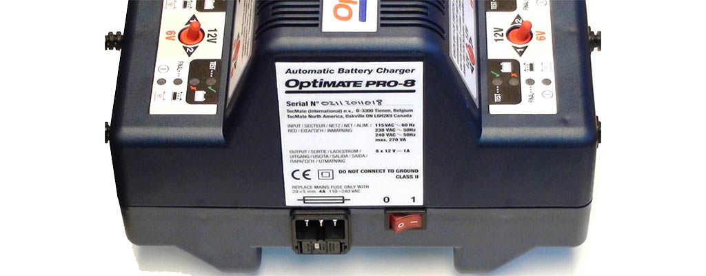 CARGADOR BATERIAS OPTIMATE PRO-8  TS-44VDE