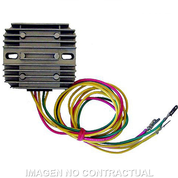REGULADOR UNIVERSAL 35A 12V SIN SENSOR 5 CABLES