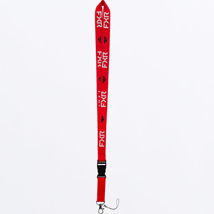 FXR LANYARD 24-RED/WHITE