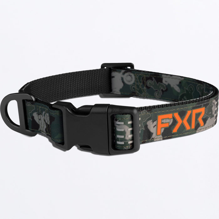 DOG COLLAR 24-WOODLAND/BIKE CAMO