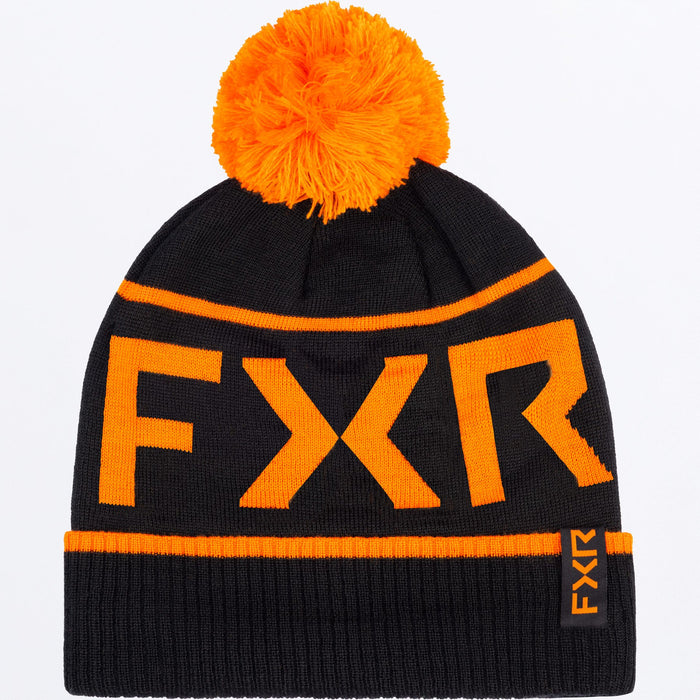EXPEDITION WOOL BEANIE 26-BLACK/ORANGE