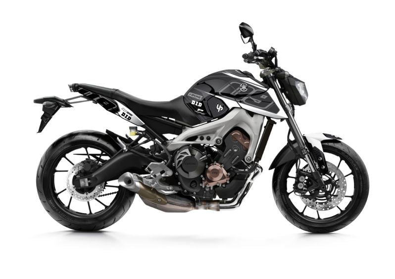 KIT DECO UP MAXIMIZE YAMAHA MT09 15->16 NEGRO-BLAN