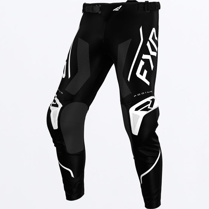 YTH PODIUM MX PANT  26-BLACK/WHITE