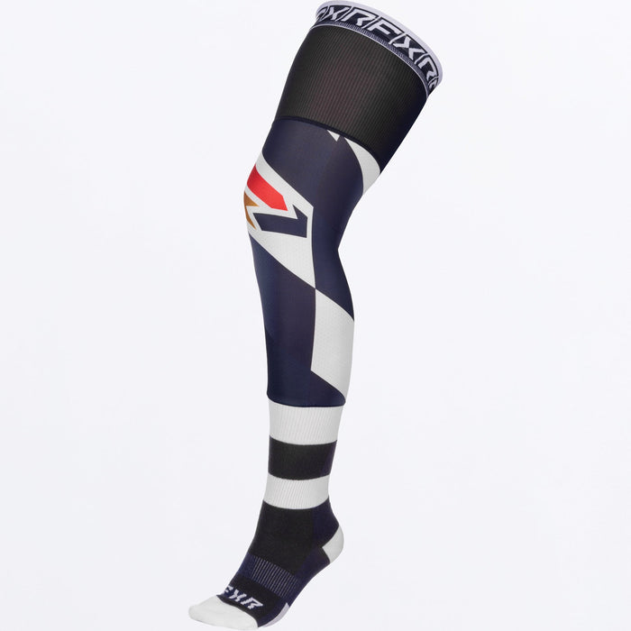 RIDING SOCK 26-MIDNIGHT/WHITE