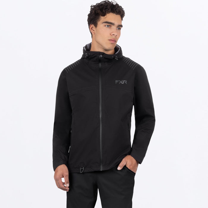 M ADVENTURE LITE TRI-LAMINATE JACKET 24-BLACK