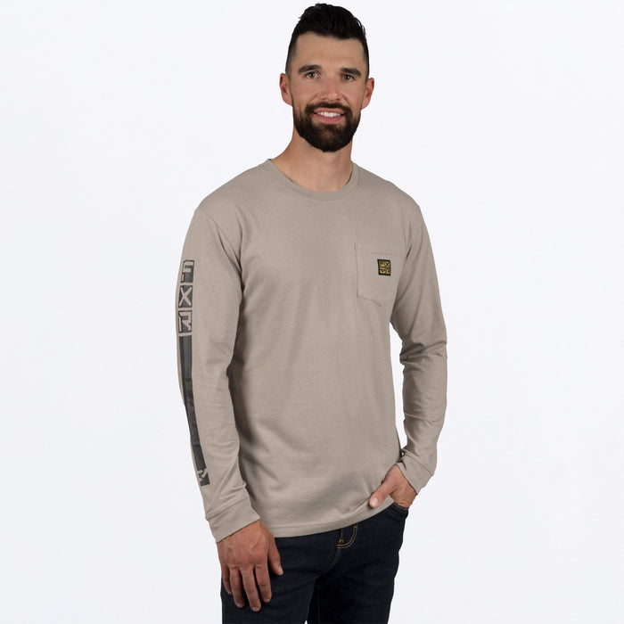 M WORK POCKET PREMIUM LONGSLEEVE 23-STONE