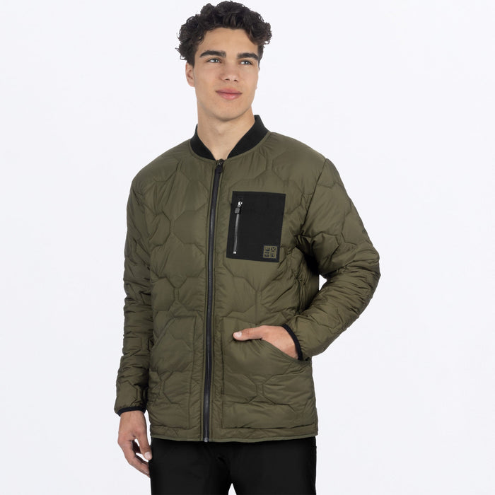 UNISEX RIG QUILTED JACKET 24OSS/BLACK