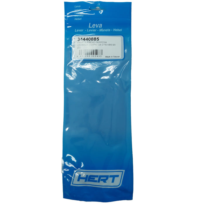 MANETA DERECHA CROMADA VESPA 125 GTS ABS E5 (22)