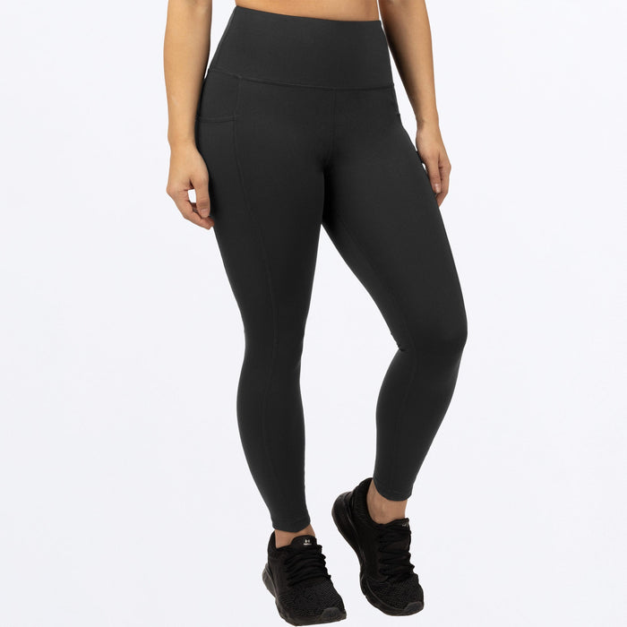 W WARRIOR II POCKET LEGGING 23-BLACK
