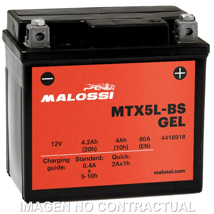 BATERIA MALOSSI MTX5L-BS GEL