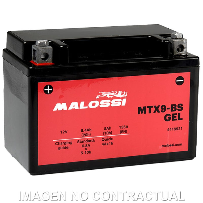 BATERIA MALOSSI MTX9-BS GEL