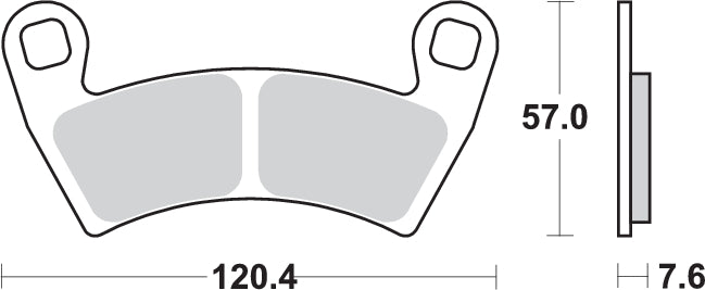PASTILLA FRENO SBS EVO SINTER 897PSI