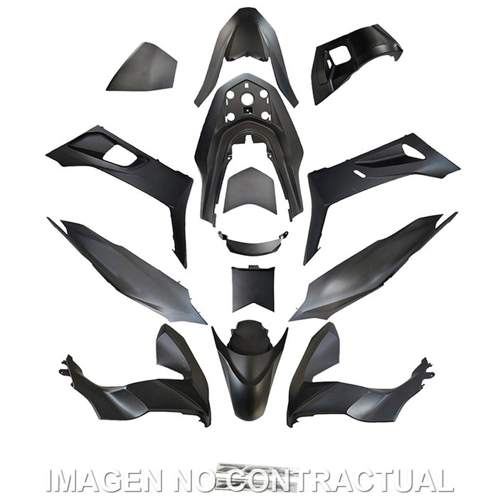 KIT PLASTICOS HERT HONDA PCX 125 (21/) 14 PIEZAS N