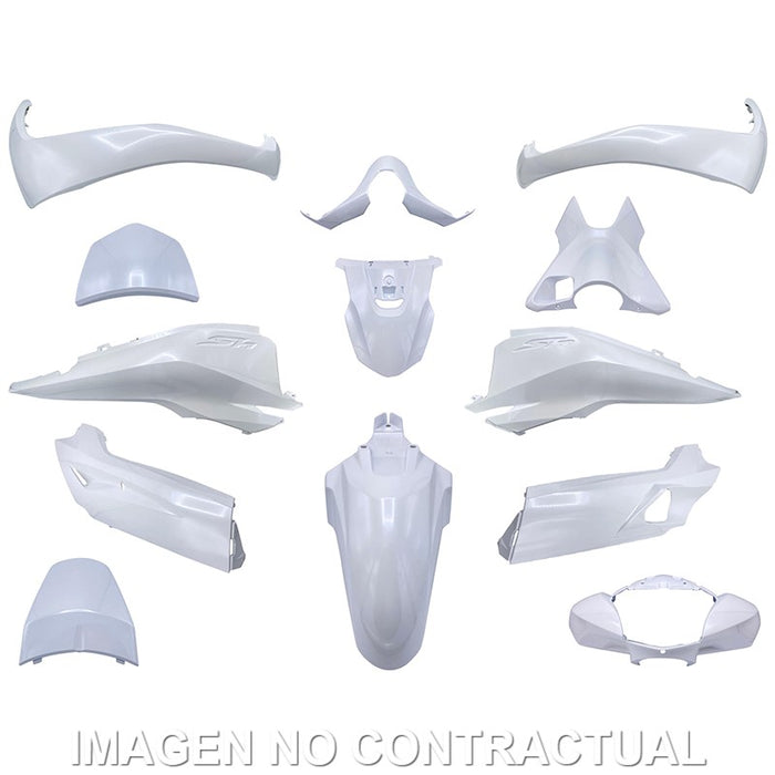 KIT PLASTICOS HERT HONDA SH 125/150 (17/19) BLANCO