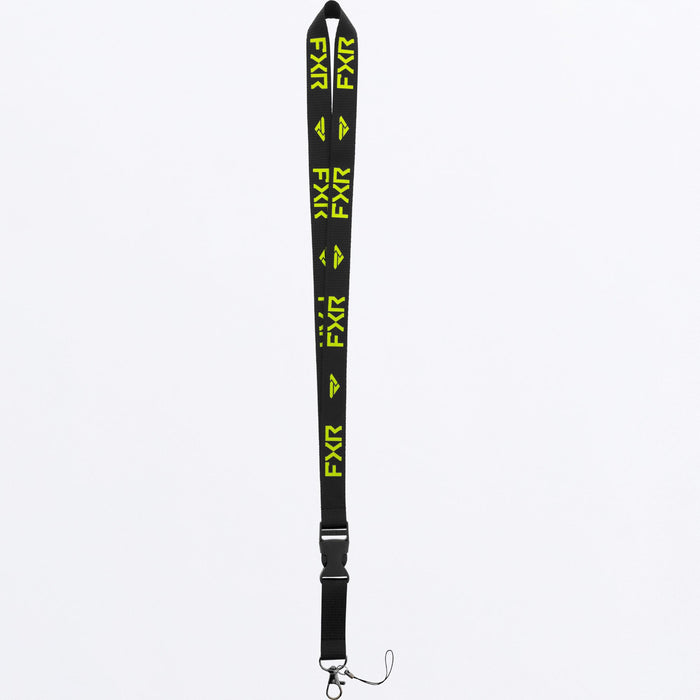 FXR LANYARD 24-BLACK/HIVIS