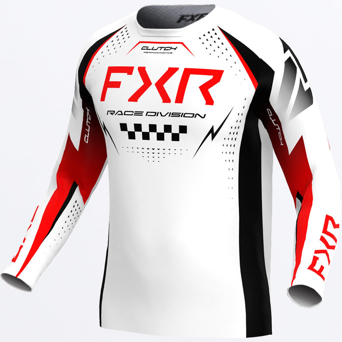 CLUTCH PRO MX JERSEY 26-WHITE/RED/BLACK