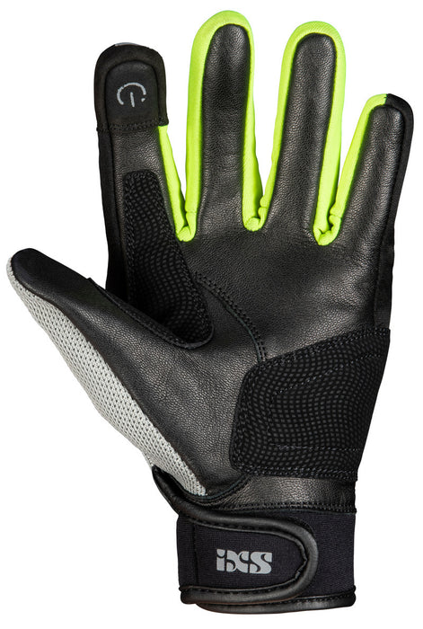 GUANTES IXS MUJER AMARILLO NEON EVO AIR CLASICO