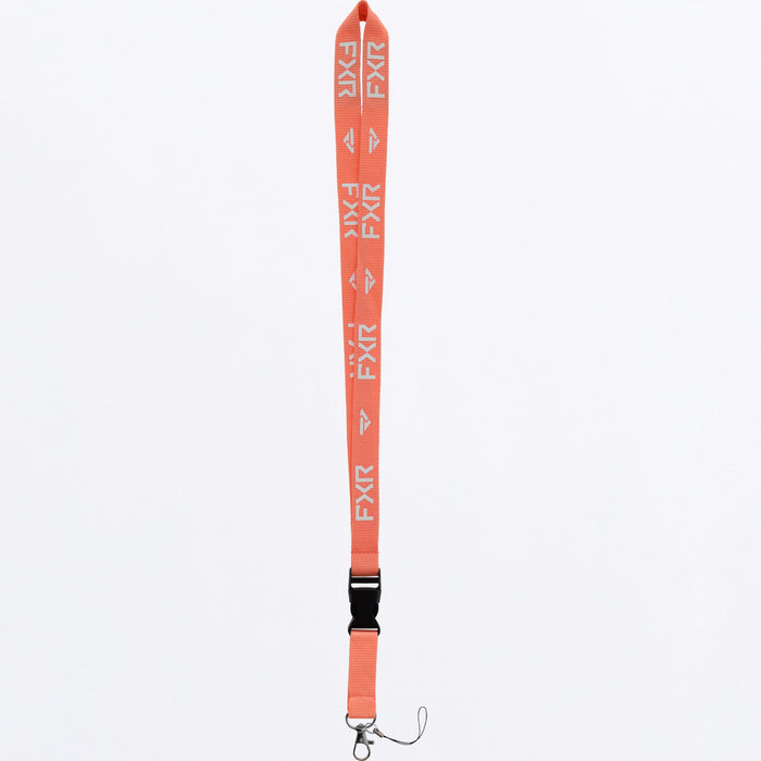FXR LANYARD 24-MELON/WHITE