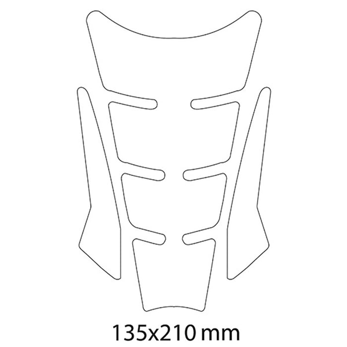 PROTECCION DEPOSITO MOTOTEC T4 COLOR CARBONO