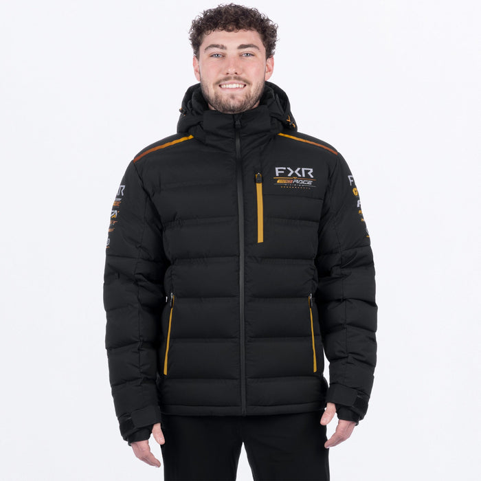 M RACE DIVISION DOWN JACKET 26-BLACK/KASH