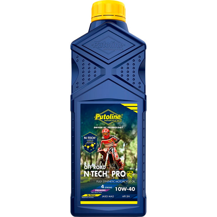 1 L bottle Putoline N-Tech® Pro R+ Off Road 10W-40