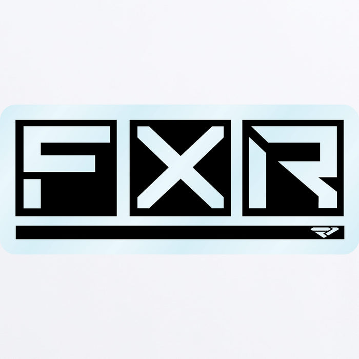 BOX STICKER - 10" 23-BLACK/CLEAR