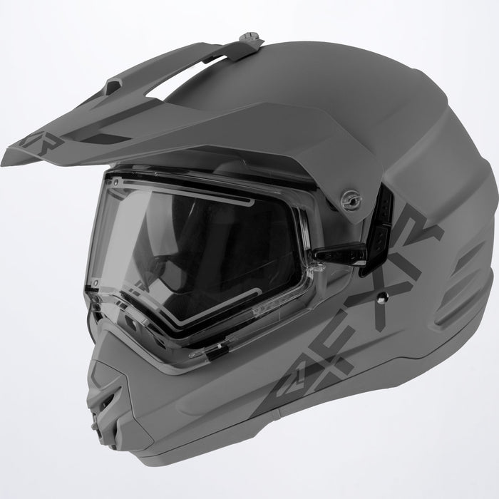 FXR Torque X Prime Helmet with E Shield &amp; Sun Shade