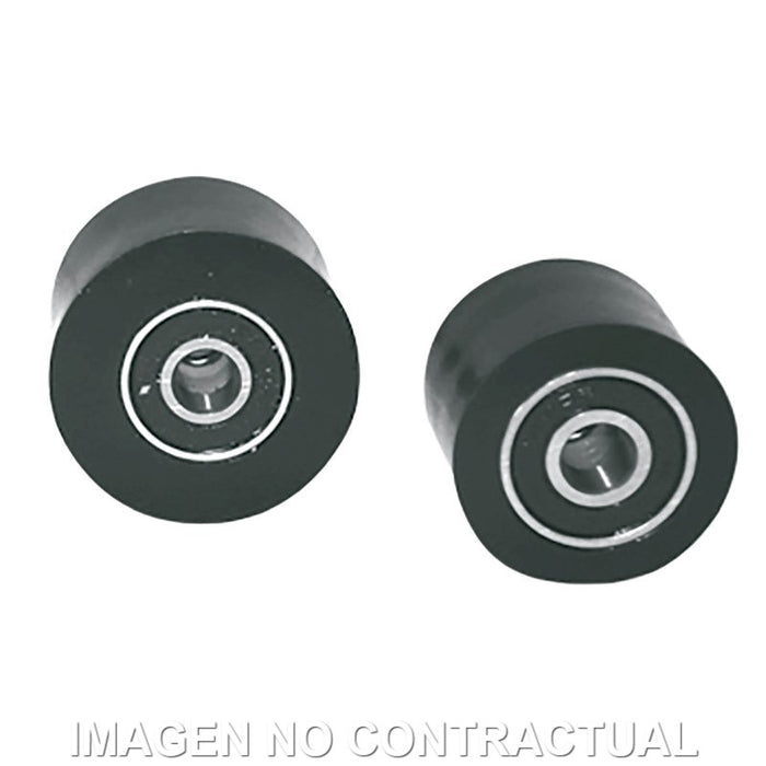 RODILLOS DE CADENA POLISPORT NEGRO 32MM