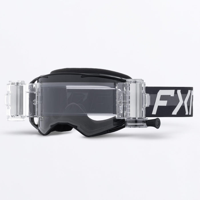FXR FACTORY RIDE ROLL-OFF GOGGLE 26-BLACK