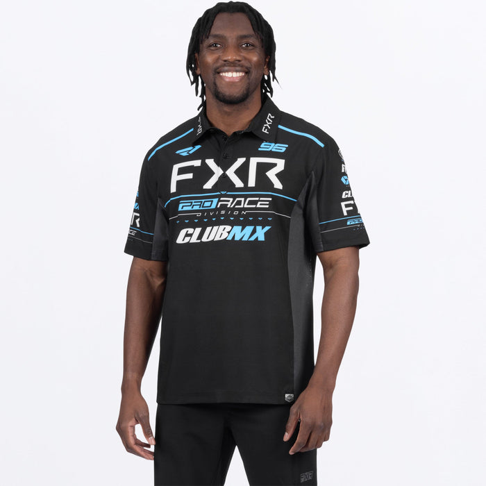 M RACE DIV PERFORMANCE UPF POLO SHIRT 25-CLUB MX