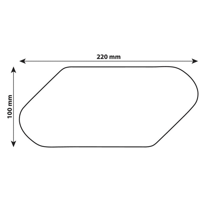 GRIP-TANK X1, PAR DE PROTECCIONES ADHESIVAS PARA D