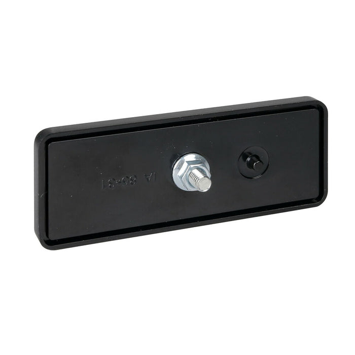 REFLECTOR TRASERO CON TORNILLO - 90X35 MM - ROJO
