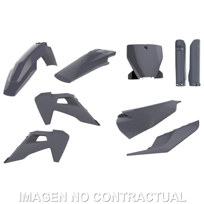 KIT COMPLETO PLASTICOS POLISPORT HUSQVARNA TE / FE