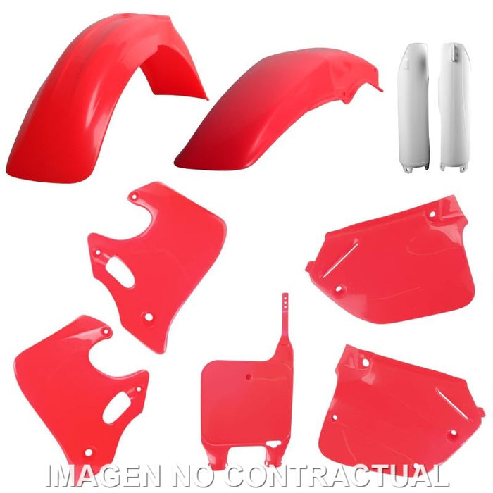 KIT COMPLETO PLASTICOS POLISPORT HONDA CR 125 (93/