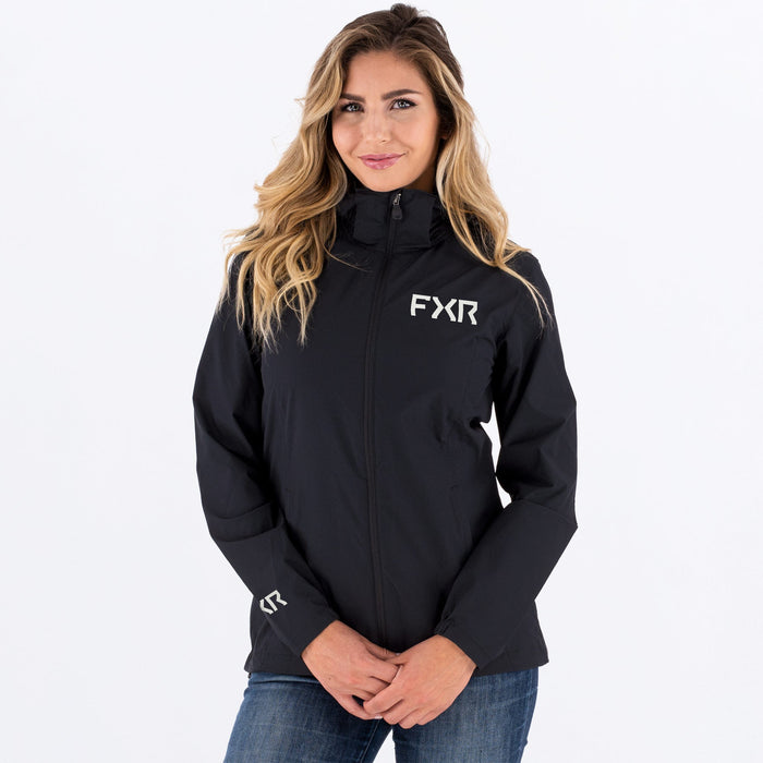 W RIDE PACK JACKET 22-BLACK/WHITE