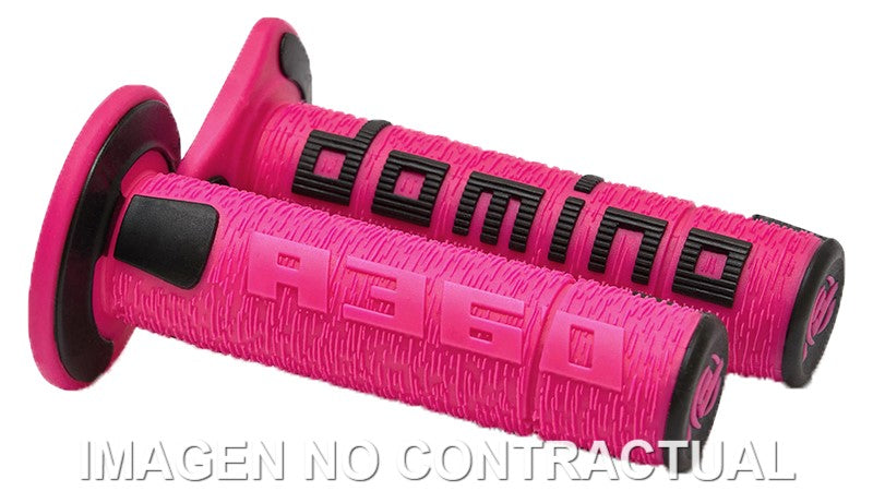 PUÑOS DOMINO OFF ROAD RPS FUCSIA - NEGRO CERRADOS