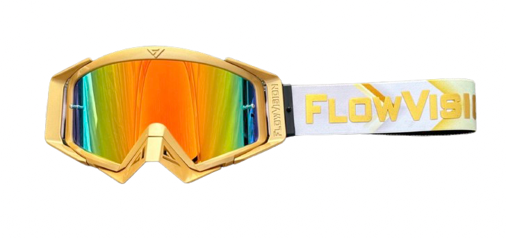 Gafas Motocross FlowVision Gold Leaf