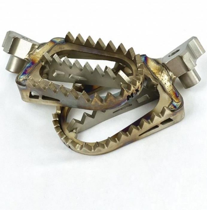Estribos de acero inoxidable Yamaha Tenere xsr/ xtz-teneré 2019-2024 MX711Pegs Evolution