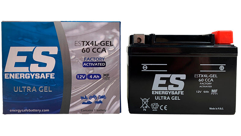 BATERIA ENERGYSAFE ESTX4L-GEL 12V/4AH