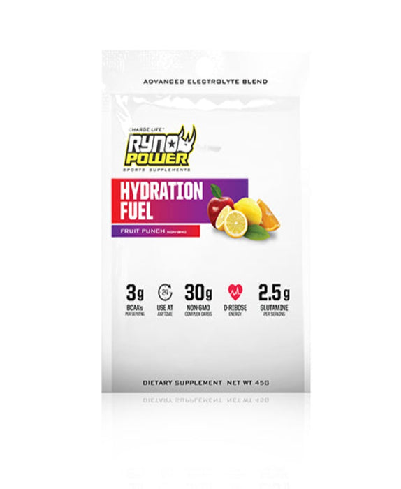 Ryno Power - Single-Dose Electrolytes Hydration Fuel Fruit Punch