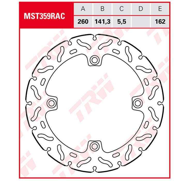 DISCO FRENO TRW MST359
