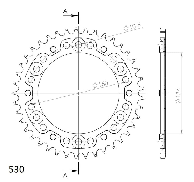 CORONA SUPERSPROX STEALTH GOLD 42D