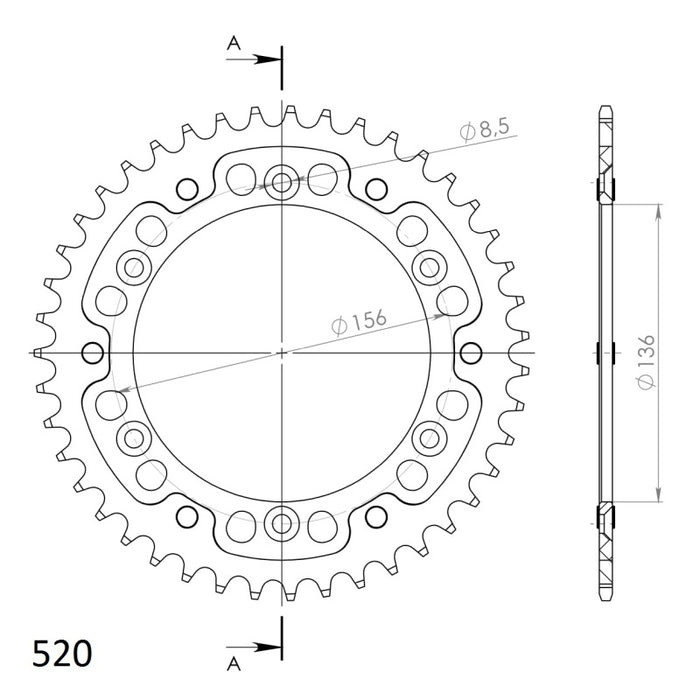 CORONA SUPERSPROX STEALTH GOLD 43D
