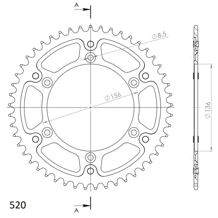 CORONA SUPERSPROX STEALTH AZUL 49D