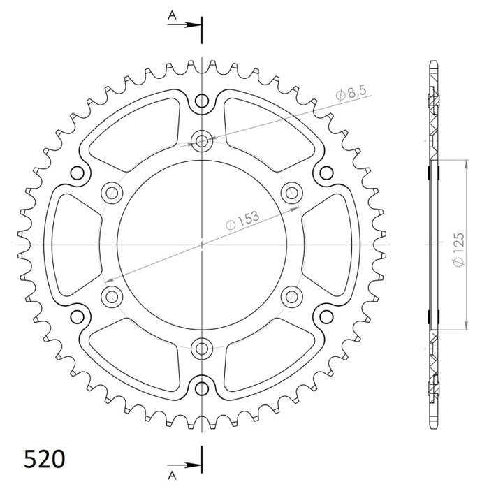 CORONA SUPERSPROX STEALTH RED 50 D