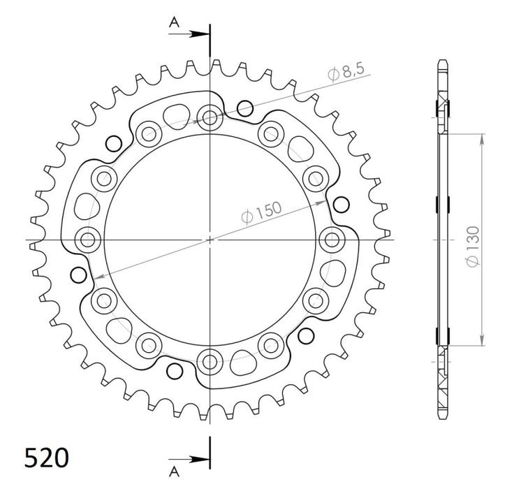 CORONA SUPERSPROX STEALTH GOLD 42D