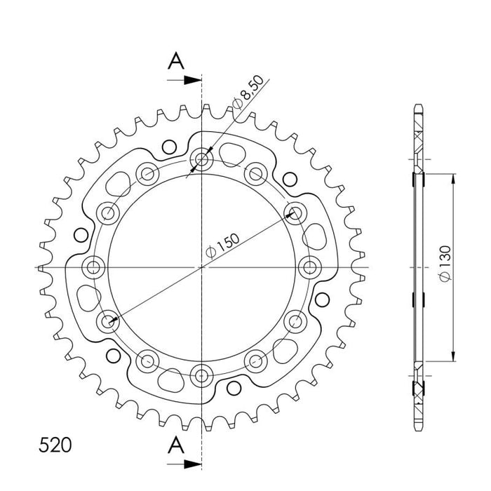 CORONA SUPERSPROX STEALTH AZUL 43D