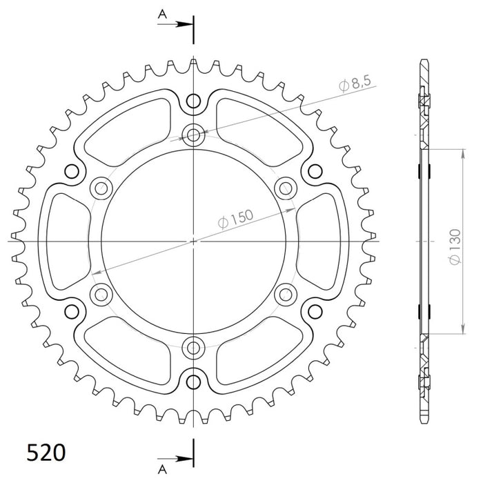 CORONA SUPERSPROX STEALTH GOLD 49 D