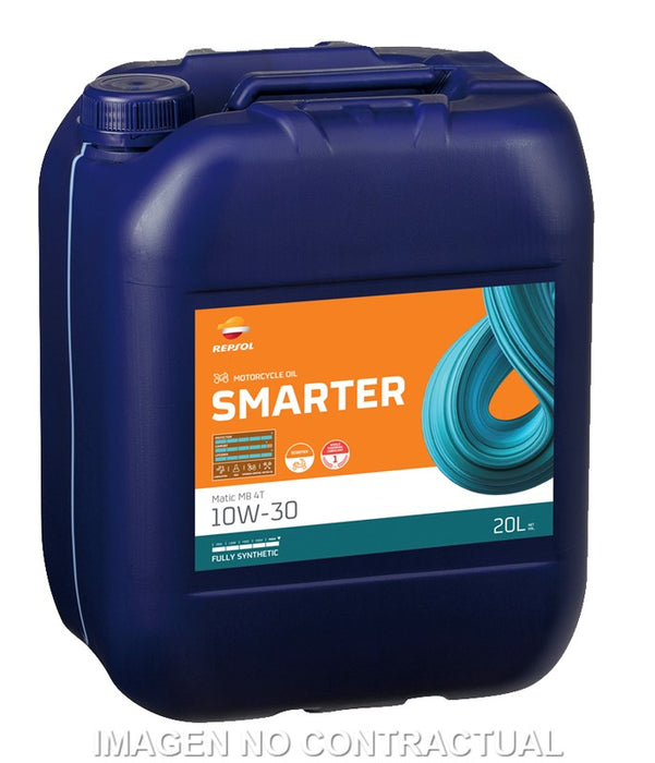 BIDON REPSOL SMARTER MATIC MB 4T 10W-30 20L