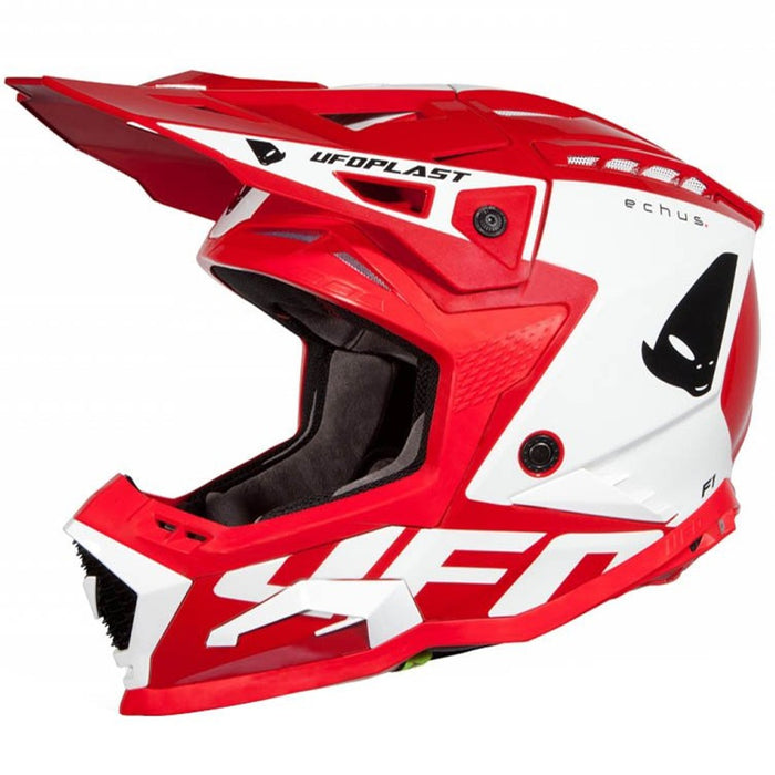 Casco UFO off-road Echus Rojo